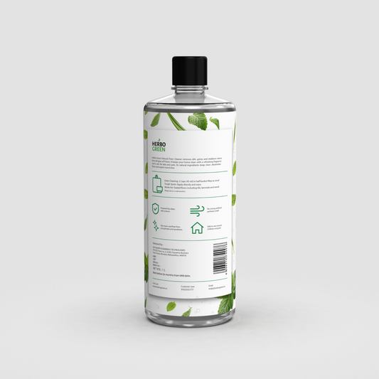Herbo Green Natural Floor Cleaner 1L | Lemongrass & Mint