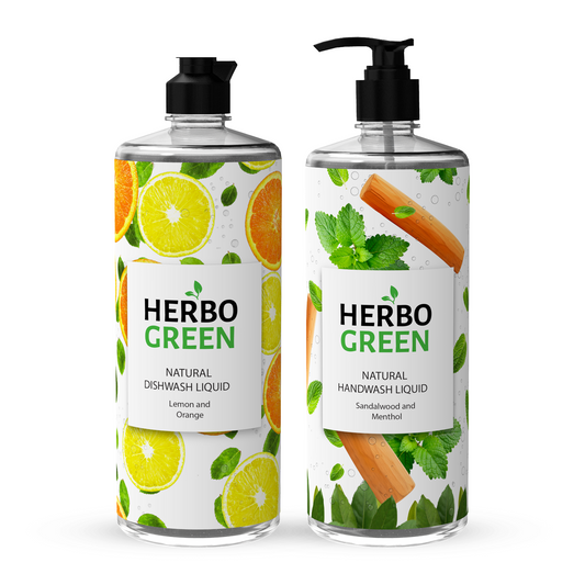 Dish Wash Liquid & Hand Wash Combo 2L