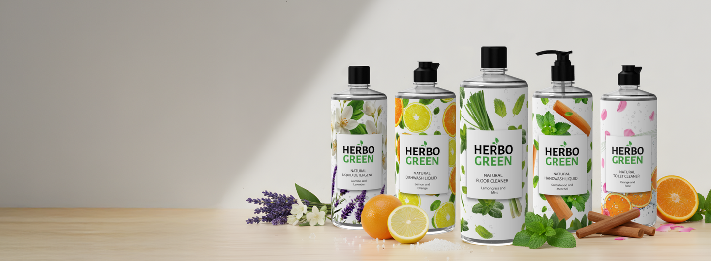 Herbo Green Combo Cleaner Kit (Pack of 5)