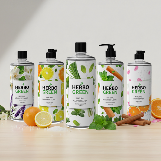 Herbo Green Combo Cleaner Kit (Pack of 5)